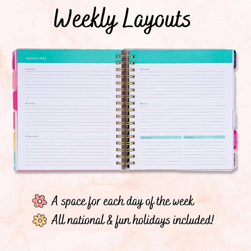 Votum 18 Month Planner 2024-2025 - July 2024- Dec 2025 Planner- Daily Weekly ... - Picture 6 of 10